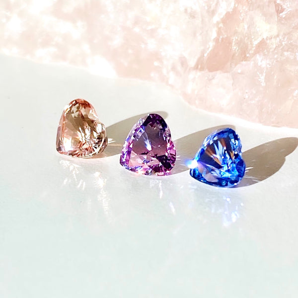 Embracing Sapphire Hearts