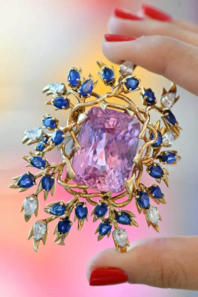 Coloured Sapphires from the Past