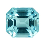 2.36 ct Aquamarine green precious stones Emerald Cut Natural