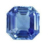 3.74 ct Blue Sapphire Square Emerald Cut Natural Unheated Gems