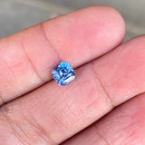 1.07 ct Ceylon Blue Sapphire Square Radiant Cut Natural Unheated