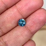 1.19 ct Teal Green Sapphire Round Natural Unheated