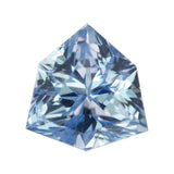 unheated fancy cut light blue sapphire