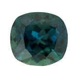 0.97 ct square cut Bluish Green Madagascar Sapphire