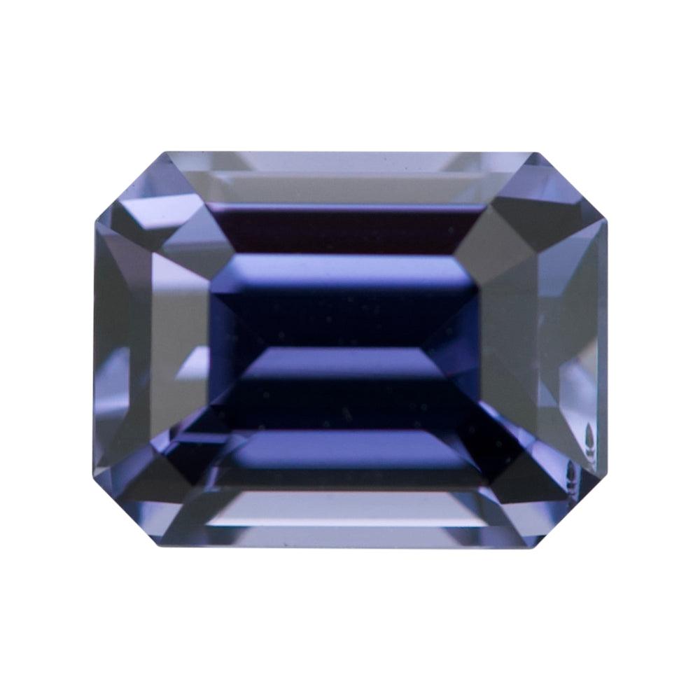 2.93 ct Royal Indigo Sapphire GIA Certified Unheated Emerald Cut Gem