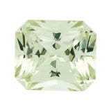 0.68 ct Yellowish Green Radiant Cut Madagascar Sapphire Unheated