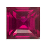 Unheated 0.23 ct Pinkish Red Ruby - Princess Cut