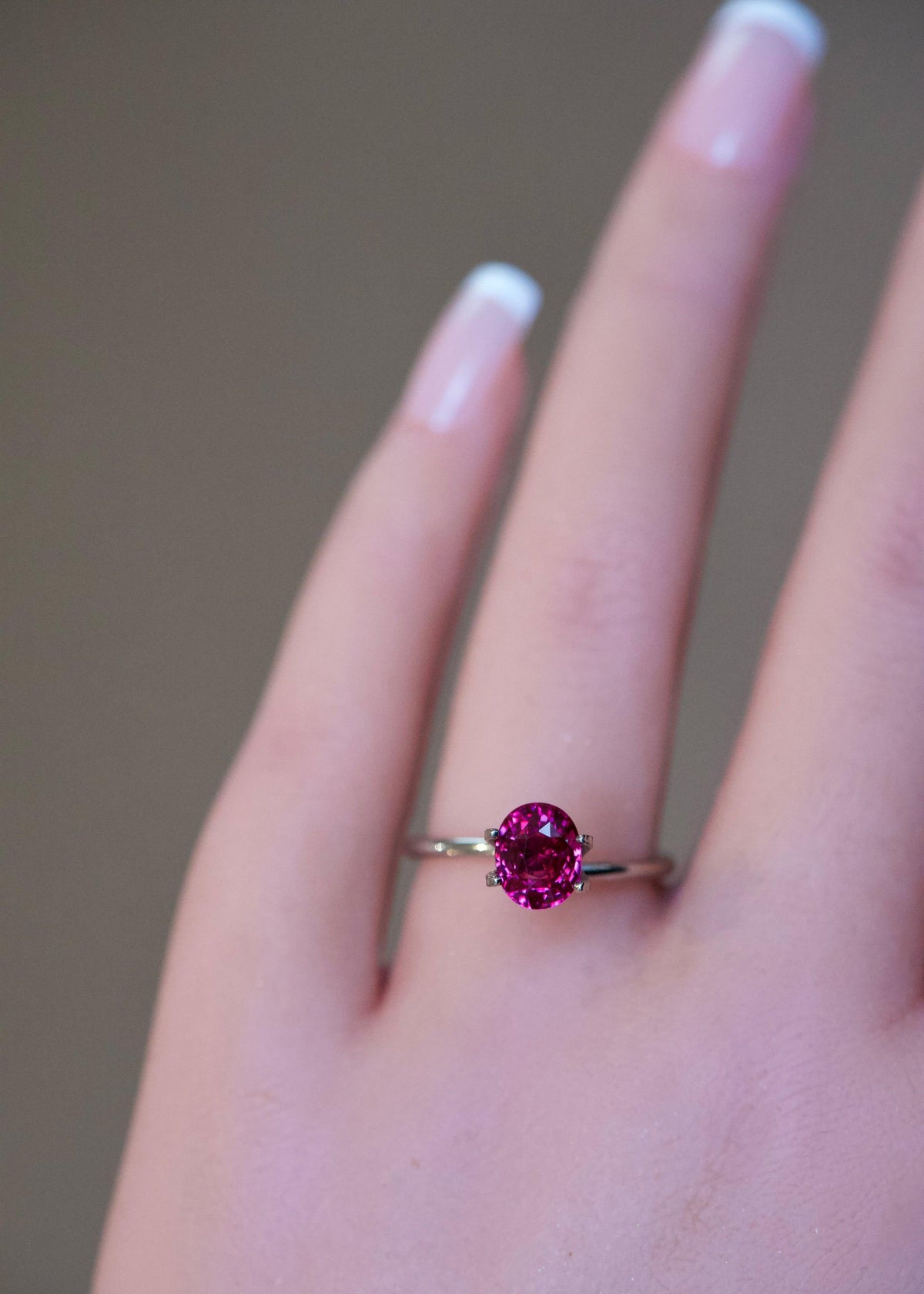 2.06 ct Purplish Pink Sapphire GIA Certified Heated
