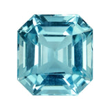 2.15 ct Aquamarine Emerald Cut Natural sapphire birthstone