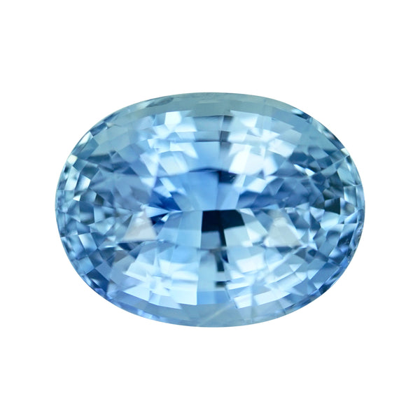 2.99 ct Blue Sapphire Oval Natural Heated