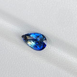 1.18 ct Greenish Blue Sapphire Pear Mixed Cut Natural Heated