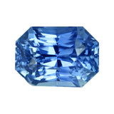 3.08 ct Cornflower Blue Sapphire Radiant Cut Unheated GIA Certified