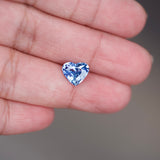 2.56 ct Ceylon Blue Sapphire Heart GIA Certified Unheated