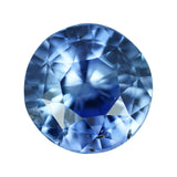 1.58 ct Vivid Cornflower Blue Sapphire Round Natural Unheated