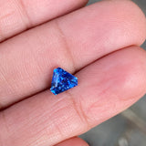 1.25 ct Ceylon Blue Sapphire Triangular Shield Cut Unheated