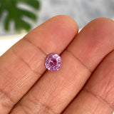 1.09 ct Pink Sapphire Round Shape Natural Heated Gemstones