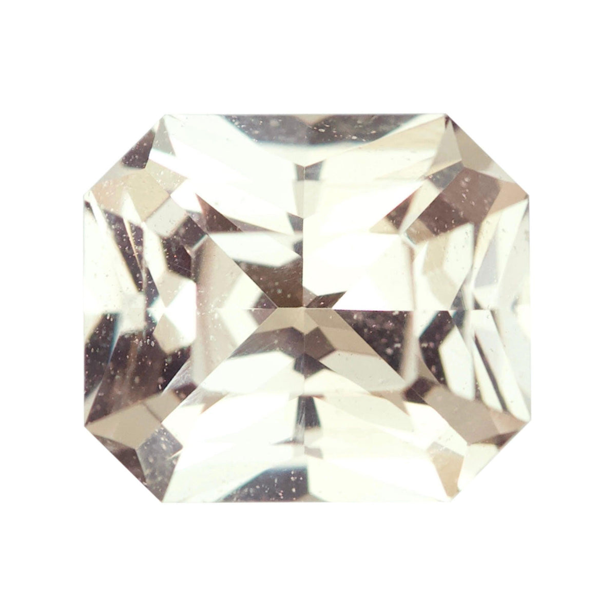 2.21 ct Champagne Sapphire Radiant Cut Natural Heated Gems