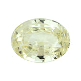 2.00 ct Champagne Yellow Sapphire Oval Natural Unheated
