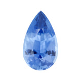Blue Pear Ceylon Sapphire Unheated Gemstone