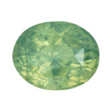 1.52 ct Green Sapphire Oval Shape Natural Unheated Gems