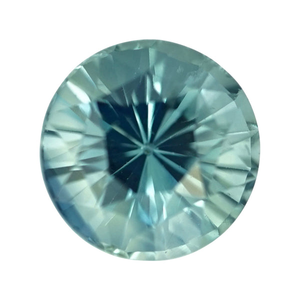 1.02	ct Green Sapphire Round	Natural Unheated