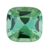 Green Square Cushion Madagascar Tourmaline Gem