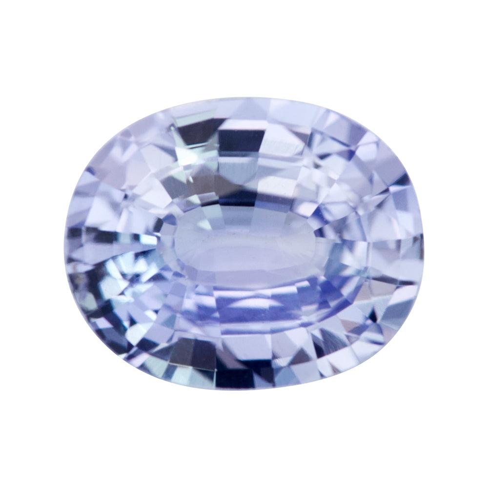 2.04 Lavender Sapphire Oval Natural Unheated Gemstone