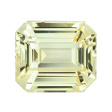 3.28 ct Yellow Sapphire Emerald Cut Natural Unheated Gems