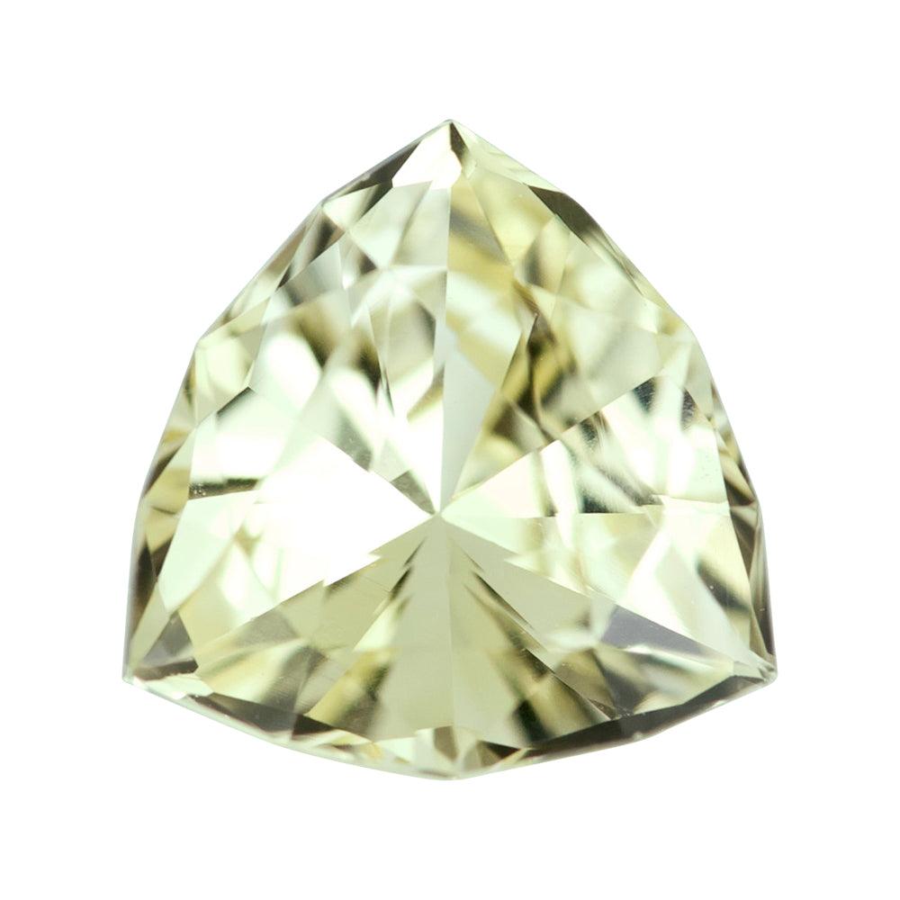 1.58 ct Ceylon Yellow Sapphire Trillion Cut Heated