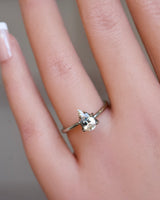 1.31 ct Light Yellow Sapphire Unheated Gemstone