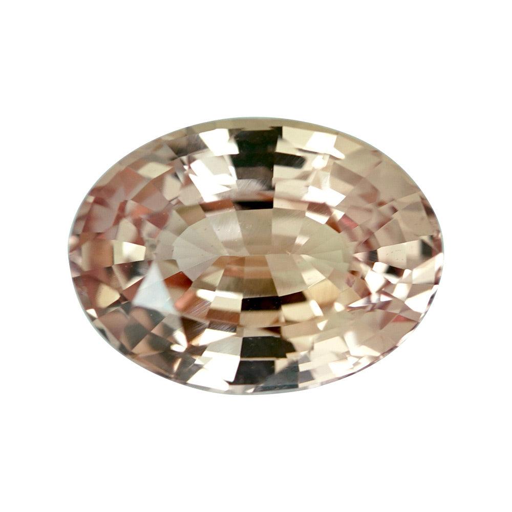 2.06 ct Peach Sapphire Oval Natural Unheated Gems