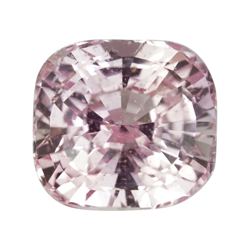 3.13	ct Pink Sapphire Cushion Unheated GIA Certified