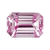 1.53 ct Pink Sapphire Emerald Cut Natural Unheated Gems
