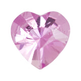 0.91 ctw Pink Sapphire Heart Pair Natural Heated