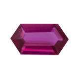 Reddish Pink Fancy Cut Madagascar Sapphire Heated Gem