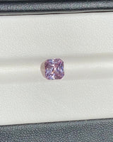 1.51 ct Violetish Pink Radiant Cut Ceylon Sapphire Unheated Gem