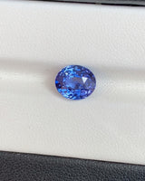 3.00 ct Blue Oval Ceylon Sapphire Heated Gem