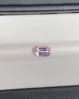 1.51 ct Pink Emerald Cut Ceylon Sapphire Unheated Gem