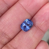 3.54 ct Blue Sapphire Cushion Natural Unheated GIA Certified