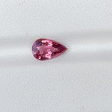 1.08 ct Padparadscha Sapphire Madagascar Pear Cut Natural Heated Gems