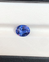 2.54 ct Cornflower Blue Oval Ceylon Sapphire Heated Gem