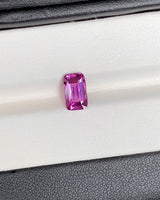 2.00 ct Purplish Pink Cushion Cut Sapphire Heated GIA Gemstone