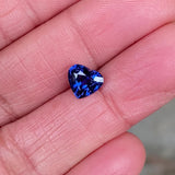 1.58 ct Royal Blue Sapphire Heart Shape Natural Heated Gems