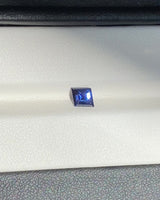 0.72 ct Violetish Blue Kite Cut Ceylon Sapphire Unheated Gem