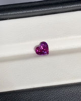 1.09 ct Pinkish Purple Heart Ceylon Sapphire Heated Gemstone