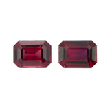 unheated ruby gemstones