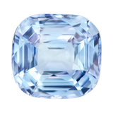 3.51 ct Periwinkle Blue Cushion Sapphire GIA Unheated Gemstone