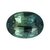 2.02 ct Teal Green Sapphire Oval Natural Unheated