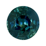 2.58 ct Teal Sapphire Round Shape Natural Unheated Gems
