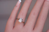 pink emerald cut sapphire gem